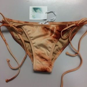 Made By Dawn :) Rust Tie Dye Dancer Bikini Bottom